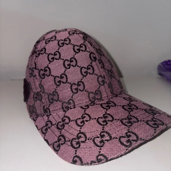 Gucci | Other | Gucci Pink Monogram Cap | Poshmark display picture 1